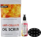 Набор - Hillary Anti-Cellulite Fire (scr/200 g + oil/100 ml + soap/100 g) (911833-7522)