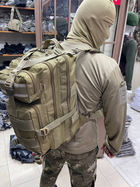 Рюкзак тактический Украина 32 литра рюкзак военный олива - изображение 3