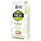 Сухий корм Brit Fresh Active Run&Work для активних дорослих собак з качкою і пшоном