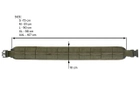 Пояс ремінь тактичний військовий COMBAT MOLLE поясний ремінь (S) - MULTICAM PREMIUM - зображення 3