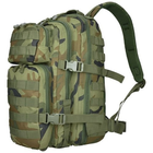 Військовий тактичний рюкзак Brandit Molle US Cooper Woodland камуфляж 40 л - зображення 2