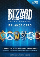 Подарочная карта Близзард Blizzard Gift Card на сумму 20 usd, US-регион