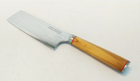 Нож кухонный-топорик 17 см Damascus DK-OK 4005 AUS-10 дамасская сталь 67 слоев - изображение 7