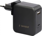 Сетевое зарядное устройство Gembird NPA-PD60-01 Black