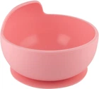 Миска силіконова Canpol babies на присосці Рожева (51/400_pin)