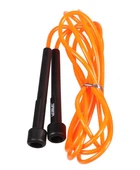 Скакалка в тубусі LiveUp PVC JUMP ROPE 275 см Orange/Black
