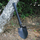 Туристическая складная саперная лопата 5-в-1 в чехле - изображение 9