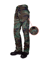 Тактичні військові штани Tru-Spec 24-7 Series 50/50 Cordura NYCO Woodland Original Tactical Pants w/ Cell Pocket 34/34, Woodland - зображення 2