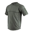 Військова тактична футболка з велкро Tru-Spec men's OPS Tac T-Shirt 4289 Medium, Олива (Olive) - зображення 3