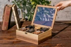 Скринька для годинників з дерева зі скляною кришкою на 6 місць від ecoWalnut EB-3.1
