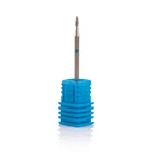 Фреза алмазна Nail Drill для обробки кутикули (Нирка), 257 015B, діаметр 1,5 мм(синя насічка)