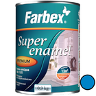 Эмаль алкидная ПФ-115 ТМ Farbex краска 0,9 кг голубой (107859)