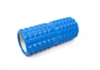 Массажный ролик 33 см роллер для фитнеса, йоги EasyFit Grid Roller v1.2 Синий (МФР валик для массажа всего тела: рук, ног, спины, шеи)
