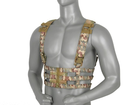 Тактический Нагрудный Жилет для Подсумков Скелет Chest Rig - Multicamo - изображение 2