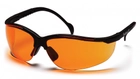 Очки баллистические открытые Pyramex Venture-2 (orange) оранжевые - изображение 1