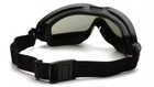 Тактичні окуляри-маска з діоптрійною вставкою в комплекті Pyramex V2G-XP (gray) (insert) сірі - зображення 5
