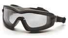 Тактичні окуляри-маска з діоптрійною вставкою в комплекті Pyramex V2G-XP (clear) (insert) прозорі - зображення 7