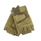 Перчатки тактические без пальцев COMBAT размер XL армейские цвет хаки штурмовые летние - изображение 8