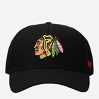 Кепка чоловіча 47Brand Chicago Blackhawks H-MVP04WBV-BKA One Size Чорний/Сірий (887738335310)
