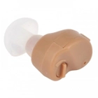 Маленький слуховой аппарат внутриушной "TJZJY 8703" Бежевый, мини усилитель слуха для пожилых людей (1009281-Beige) - изображение 2