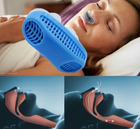Антихрап і очищувач повітря 2 в 1 Anti Snoring and Air Purifier блакитний - изображение 4