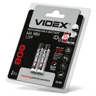 Аккумуляторы Videx ААА HR03 800 mAh Ni-MH 1.2V 2 шт