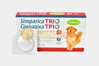 Таблетка Simparica Trio от блох, клещей и гельминтов для собак массой 20-40 кг, 1 шт