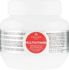 Маска для волос с экстрактом женьшеня и маслом авокадо - Kallos Cosmetics Energising Hair Multivitamin 275ml (186645-63712)