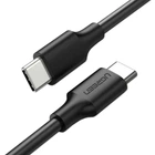Кабель UGREEN US286 USB Type-C to USB Type-C 60W Cable Nickel Plating 3A 1m Black (50997)