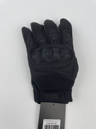 Тактичні рукавиці Чорні Без Бренду (М) - зображення 3