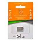 Флеш-накопитель USB 64GB T&G 105 Metal Series Silver (TG105-64G)