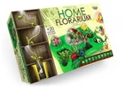 Безпечний набір креативного творчості Danko Toys для вирощування рослин Home florarium озвучений українською (HLF-01-01U)
