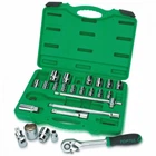 Набор инструментов Toptul головки с трещоткой 1/2" 24ед. (GCAI2401)