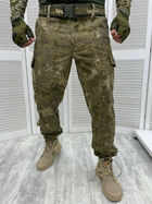 Штани армійські камуфляжні літні XL - зображення 1