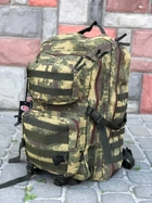 Тактический рюкзак Soldier Турция 75 литров хаки - изображение 4