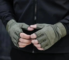 Тактичні рукавички STRONGCLAW Хакі (sc1001 olive) L - зображення 4