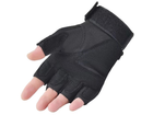 Перчатки без пальцев Oakley для мужчин армейские, военные, тактические XL Черный (1011-201-02) - изображение 4
