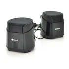 Колонки 2.0 Kisonli K500, для ПК та ноутбука, USB + 3.5mm, 2x3.5W, 20Hz-20KHz, Black