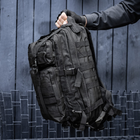 Рюкзак Тактический Черный Универсальный BPry1 276 - изображение 5