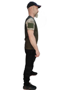 Военная тактическая футболка ВСУ размер L (50-52) 120160 хаки - изображение 5