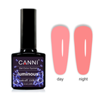 Гель-лак CANNI Luminous 808 коралловый - яркий розовый, 7,3 ml