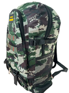 Рюкзак розкладний камуфляж 40/50л тактичний, армійський, військовий, туристичний, похідний - зображення 4