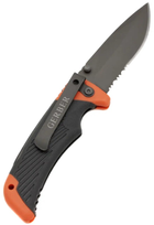 Нож складной туристический Gerber Bear Grylls Scout D386 18,5 см с серрейтором - изображение 6