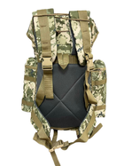 Рюкзак раскладной пиксель камуфляж 70-80 л тактический, армейский, военный, туристический, походный - изображение 5