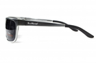 Очки поляризационные BluWater Alumination-2 Silver Polarized (gray) серые - изображение 3