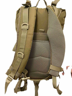 Рюкзак койот 45 л тактический, армейский, военный, туристический, походный - изображение 9