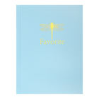 Записна книжка Buromax Favourite Pastel А5 в клітинку 96 аркушів блакитна (BM.2410-414)