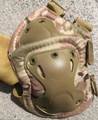 Комплект тактической защиты Наколенники с налокотниками ударопрочные (Мультикам) - изображение 8