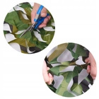 Военная маскировочная сетка камуфляж 2х4 м JUNGLE MESH - изображение 4
