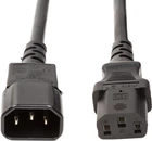 Кабель живлення PowerPlant IEC C13-C14, Cu 3x1.5 мм2, 2 м (CC360352)